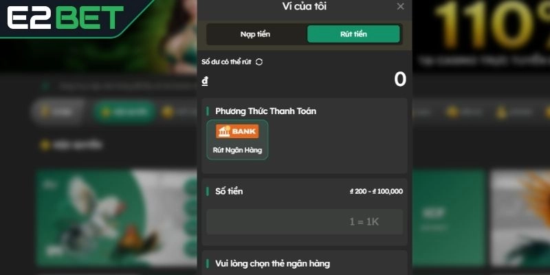 Giải mã rút tiền E2BET có dễ không?