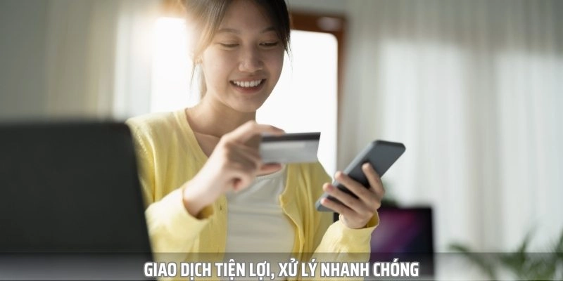 Tốc độ xử lý giao dịch của nhà cái này được chấm với số điểm tuyệt đối