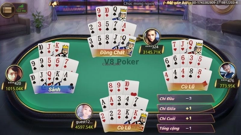 Thuật ngữ kết hợp trong game Mậu Binh