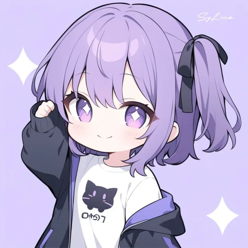 Hình anime chibi nữ cute làm fan anime mê tít