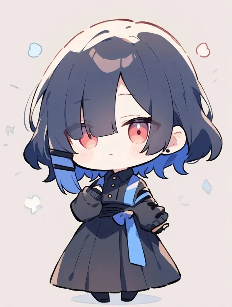 Hình ảnh anime cute nữ chibi làm bạn mê tít