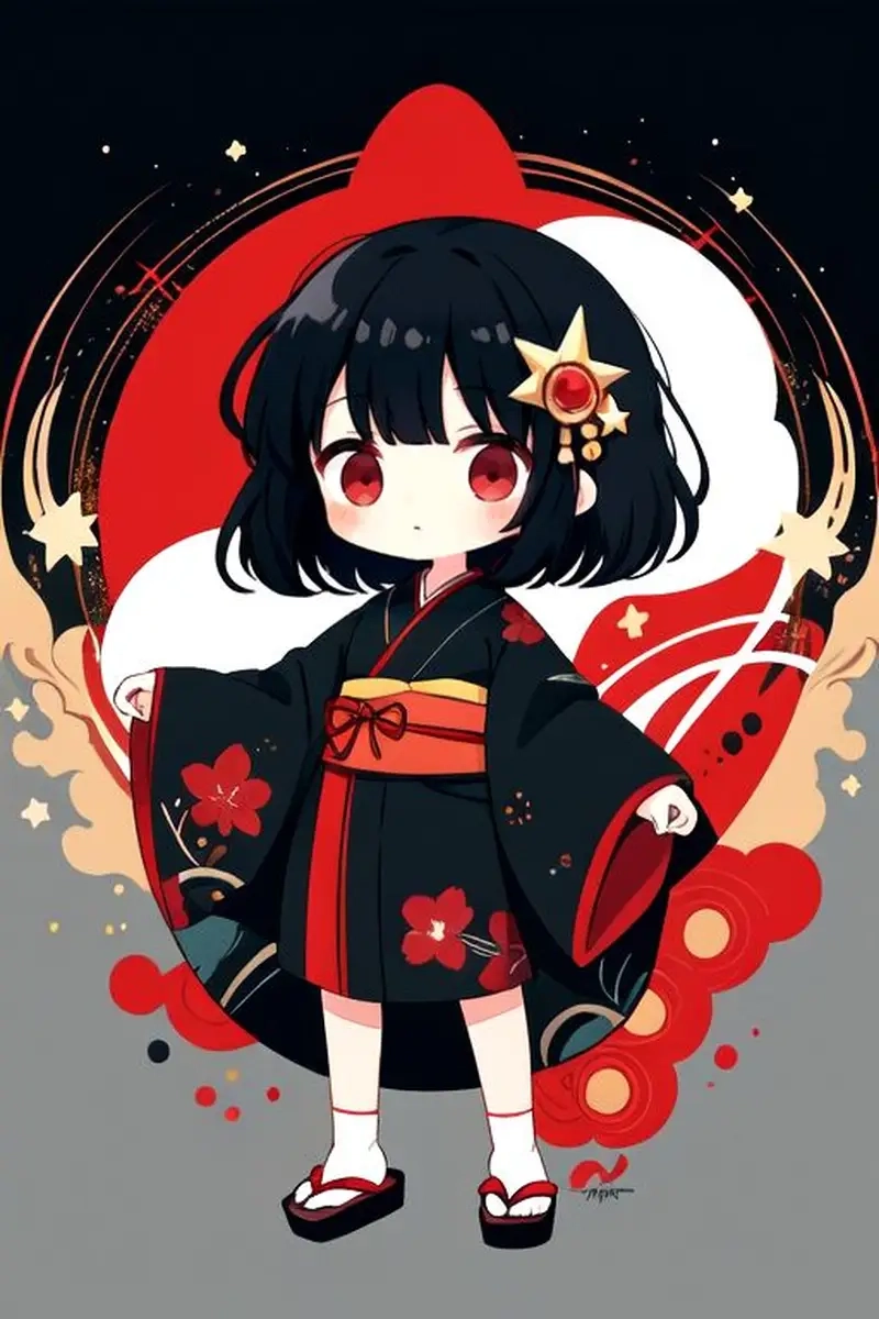 Ảnh anime cute nữ chibi làm bạn muốn lưu