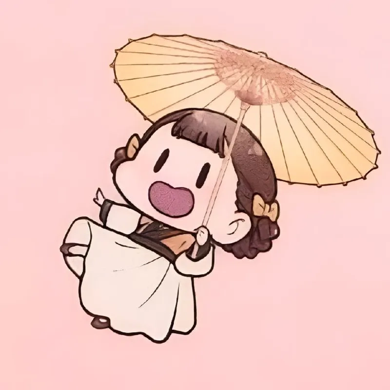 Tải ngay ảnh nữ chibi cute để làm hình nền dễ thương