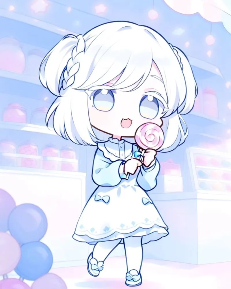 Tải chibi nữ ngầu để làm hình đại diện chất lừ