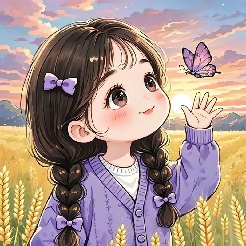 Ngắm avatar chibi girl ảnh chibi cute với nét vẽ dễ thương