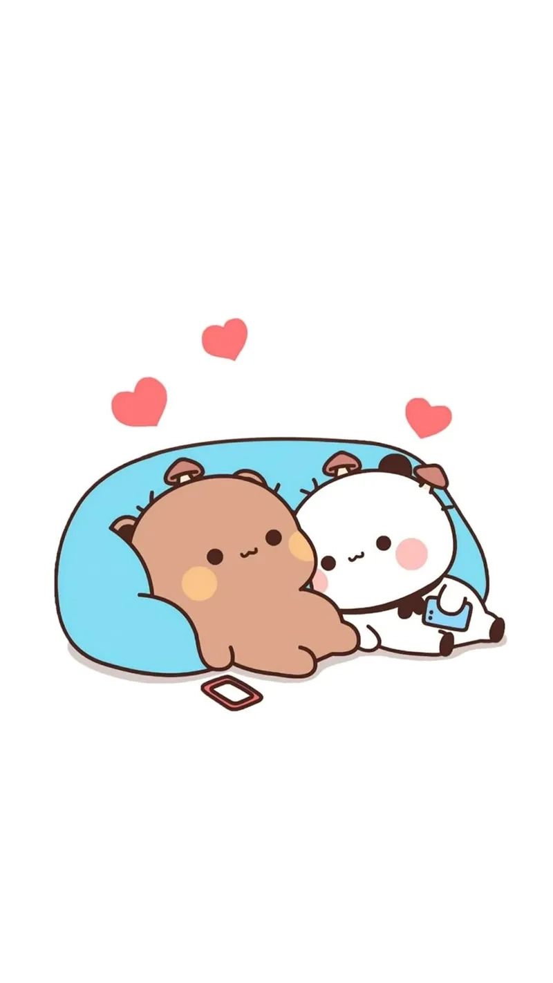 Anime chibi avatar gấu cute mang phong cách anime đáng yêu