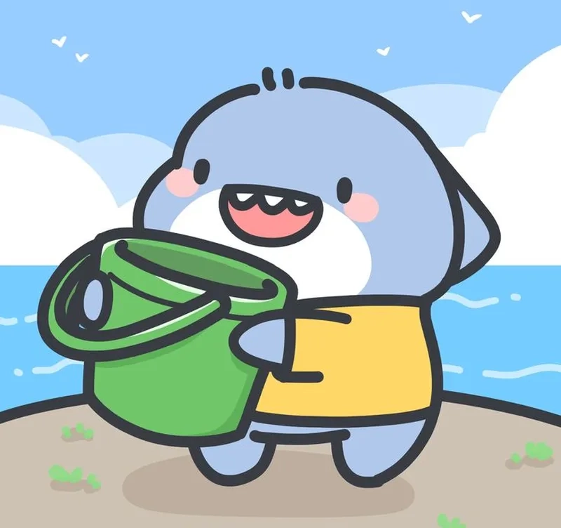 Chibi cá mập siêu dễ thương chờ bạn khám phá