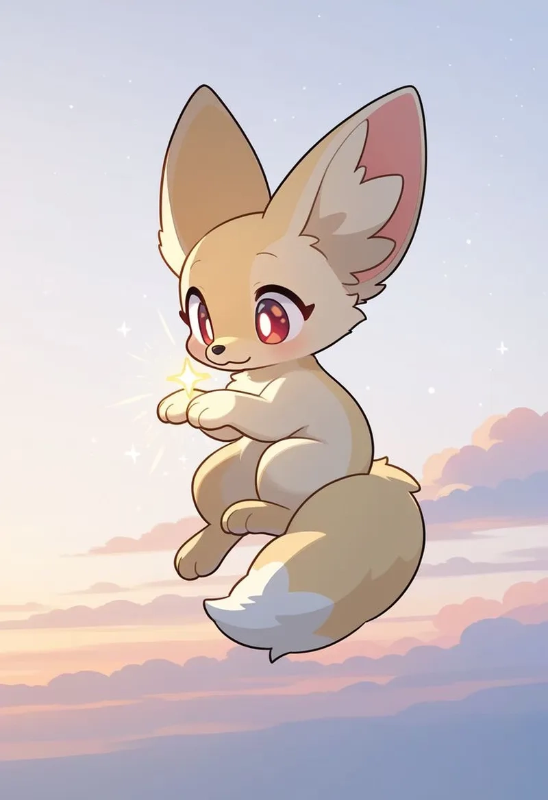 Làm đẹp màn hình với ảnh cáo chibi siêu dễ thương