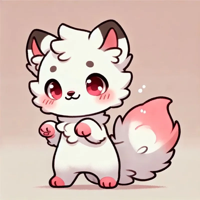 Vẽ ngay vẽ con cáo chibi cute để làm quà tặng sáng tạo