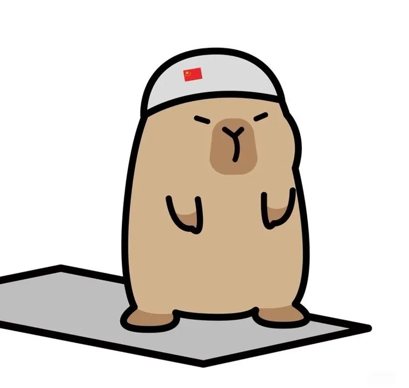 Hình chibi cute hình vẽ capybara chibi cute làm fan phấn khích