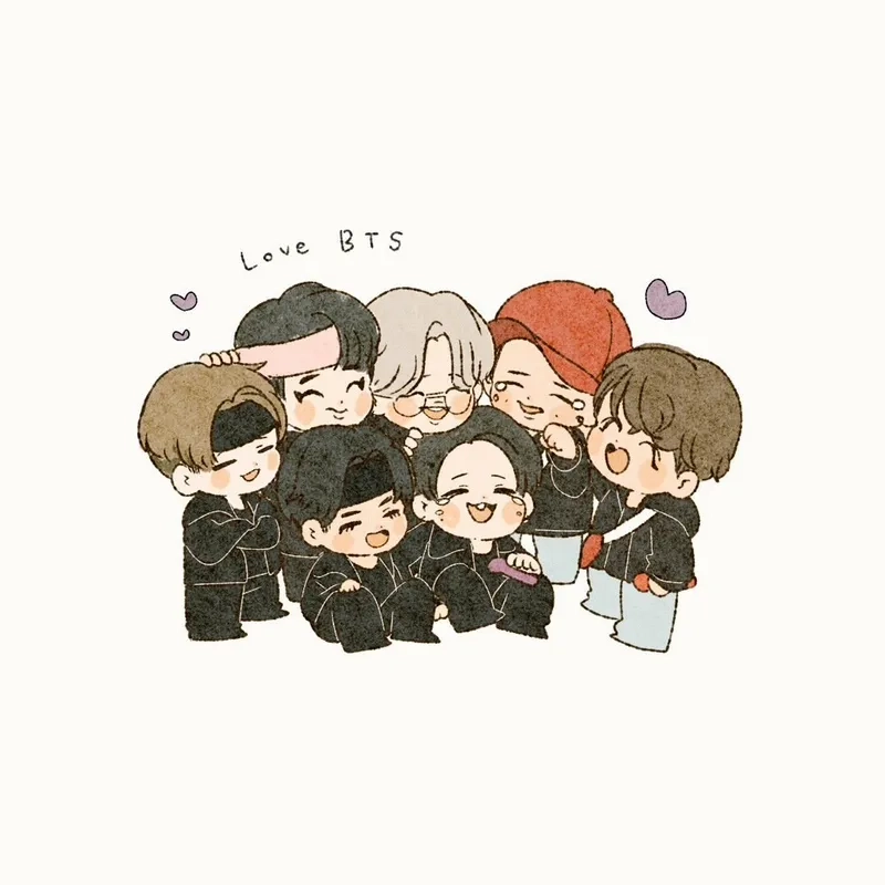 Ngắm BTS chibi Jimin với tạo hình siêu đáng yêu