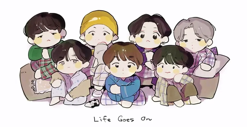 Thử chơi BTS chibi game để giải trí cùng thần tượng