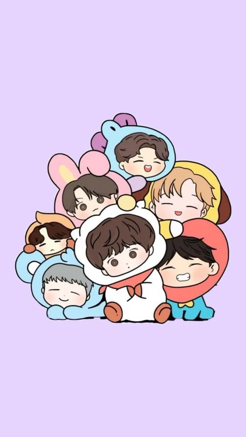 Sưu tầm BTS chibi doll để làm bộ sưu tập Kpop của bạn