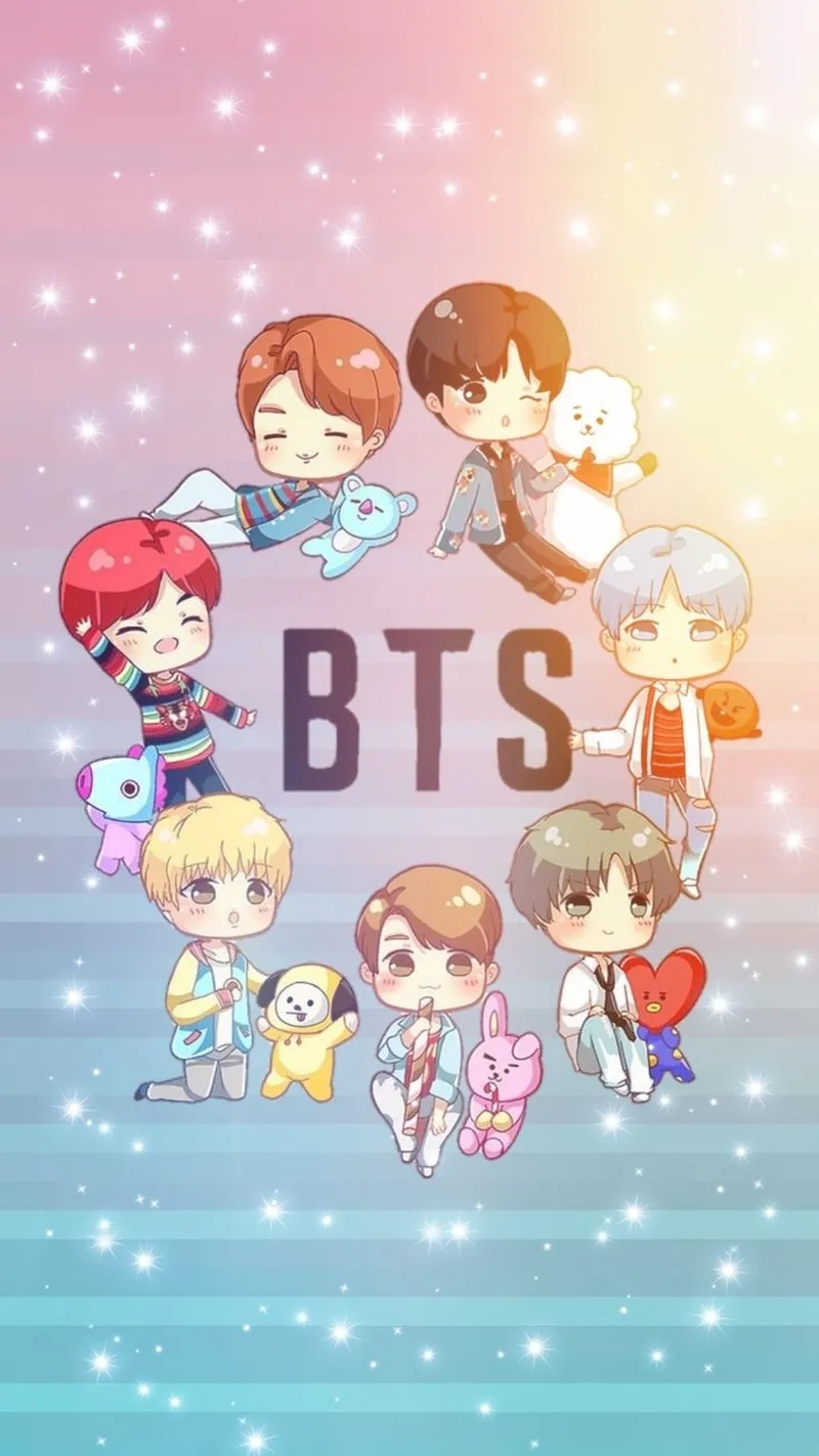 Khám phá BTS chibi Mic Drop với tạo hình cực ngầu