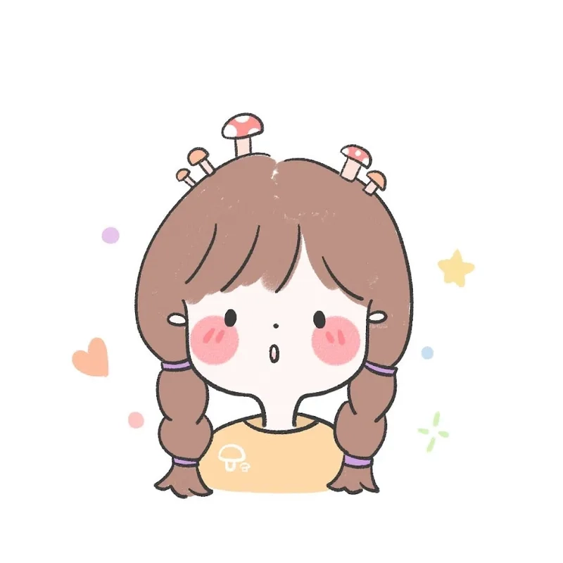 Ảnh anime dễ thương dễ vẽ làm mẫu vẽ cho người mới