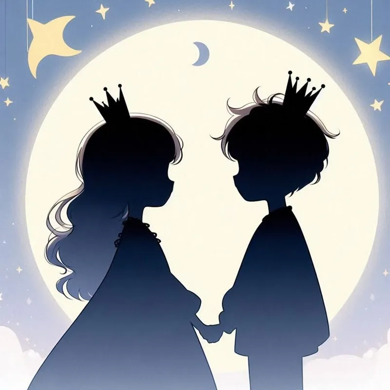 Hình cặp đôi yêu nhau chibi cho tình yêu thêm sắc màu