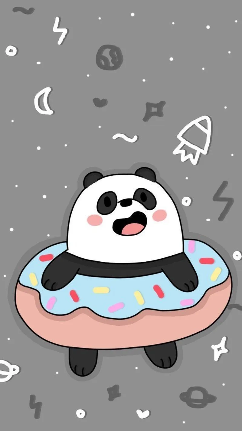 Lưu ảnh gấu chibi để làm avatar cá tính