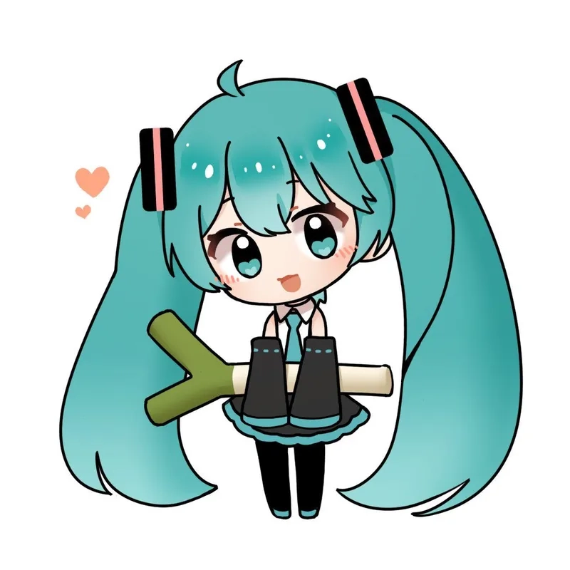 Khám phá chibi Miku đáng yêu trong bộ sưu tập anime