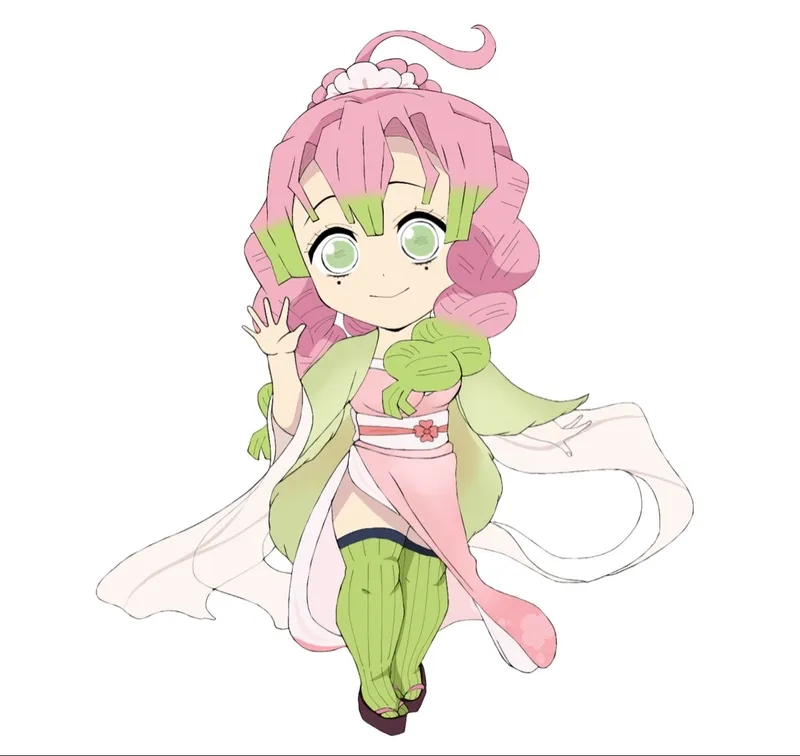 Học vẽ Mitsuri chibi dễ vẽ với hướng dẫn đơn giản nhất