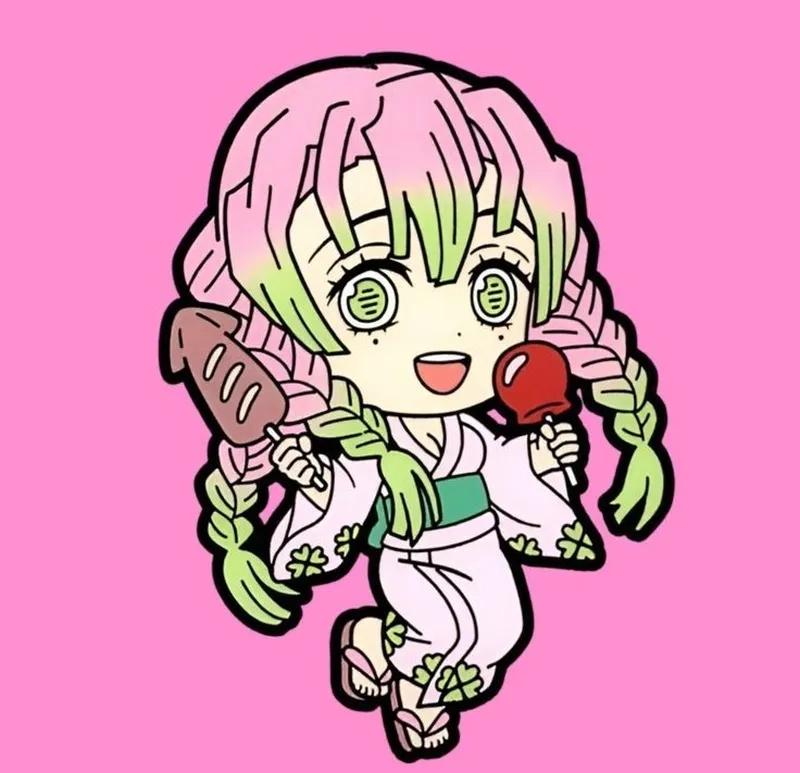 Lưu ngay ảnh Mitsuri chibi để làm hình nền điện thoại