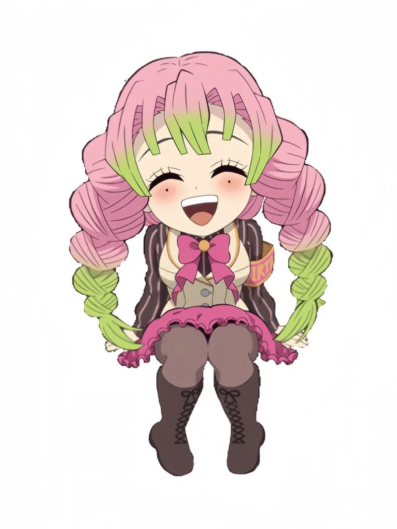 Anime chibi Mitsuri làm sống động thế giới Demon Slayer