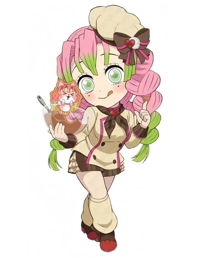 Vẽ chibi Mitsuri dibujo facil với hướng dẫn chi tiết cho bạn