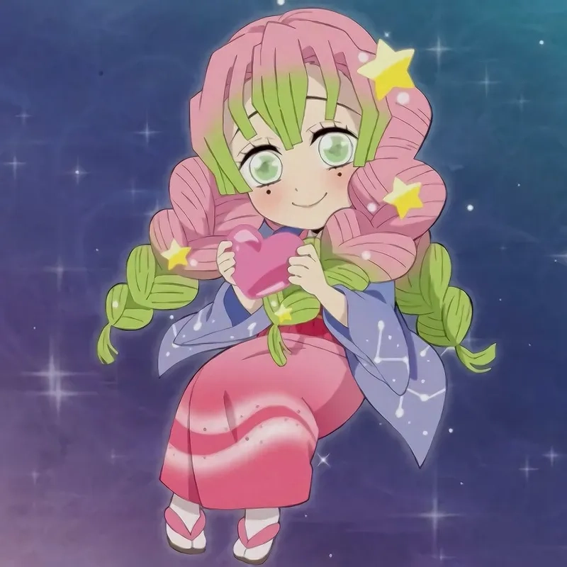 Chibi Mitsuri kawaii làm tan chảy trái tim mọi fan anime