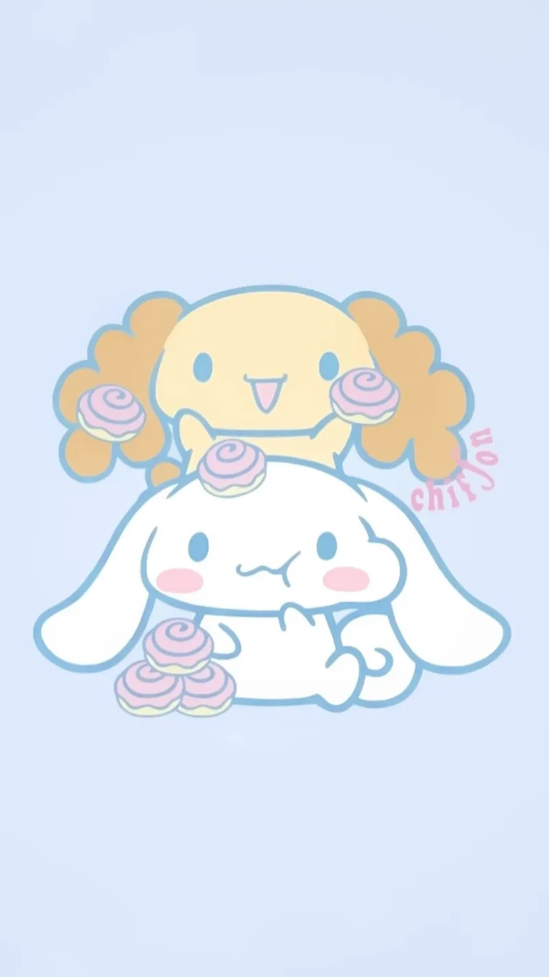 Cinnamoroll avatar làm nổi bật hồ sơ mạng xã hội