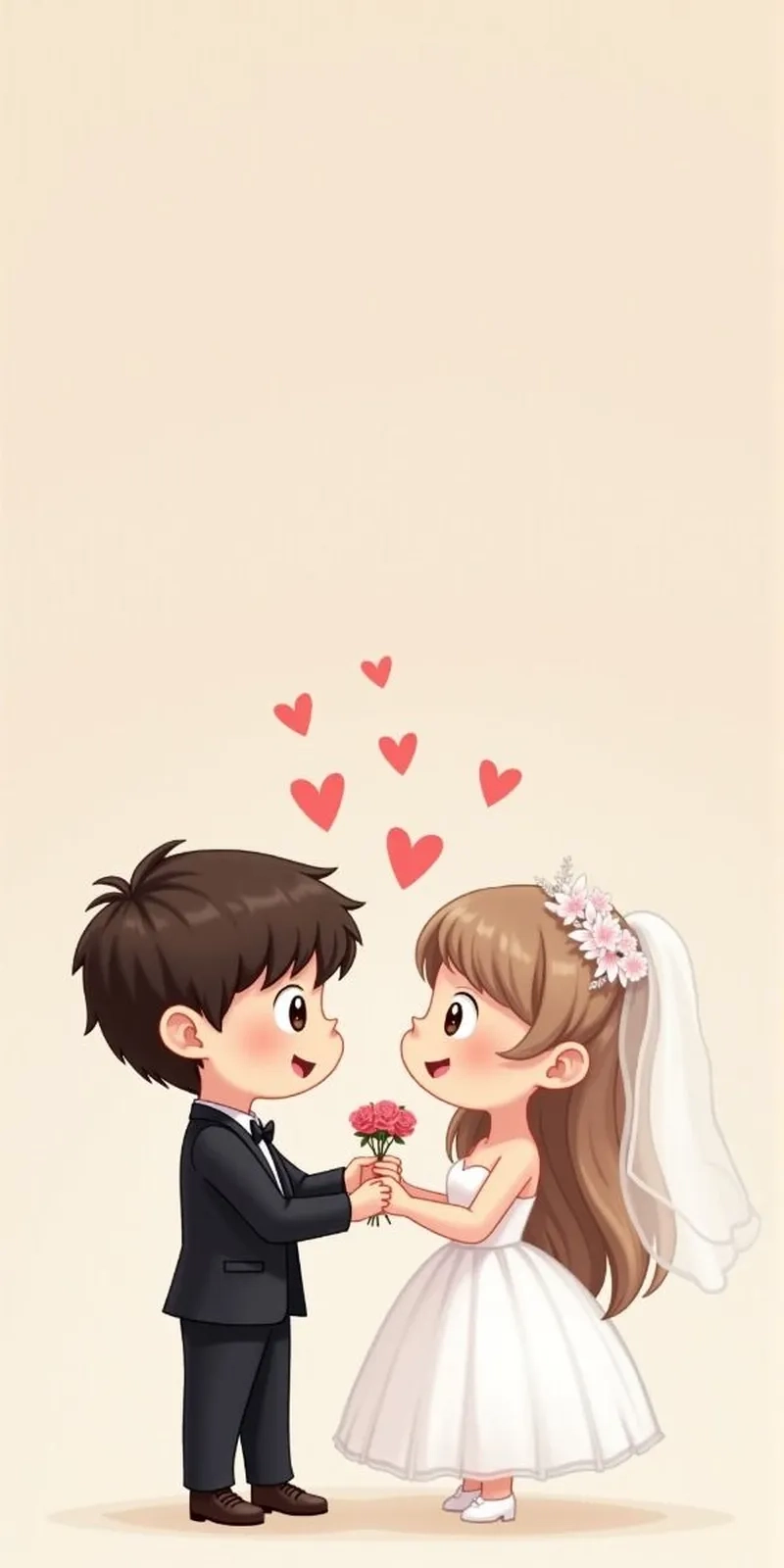 Xu hướng ảnh cô dâu chú rể chibi được yêu thích nhất năm nay