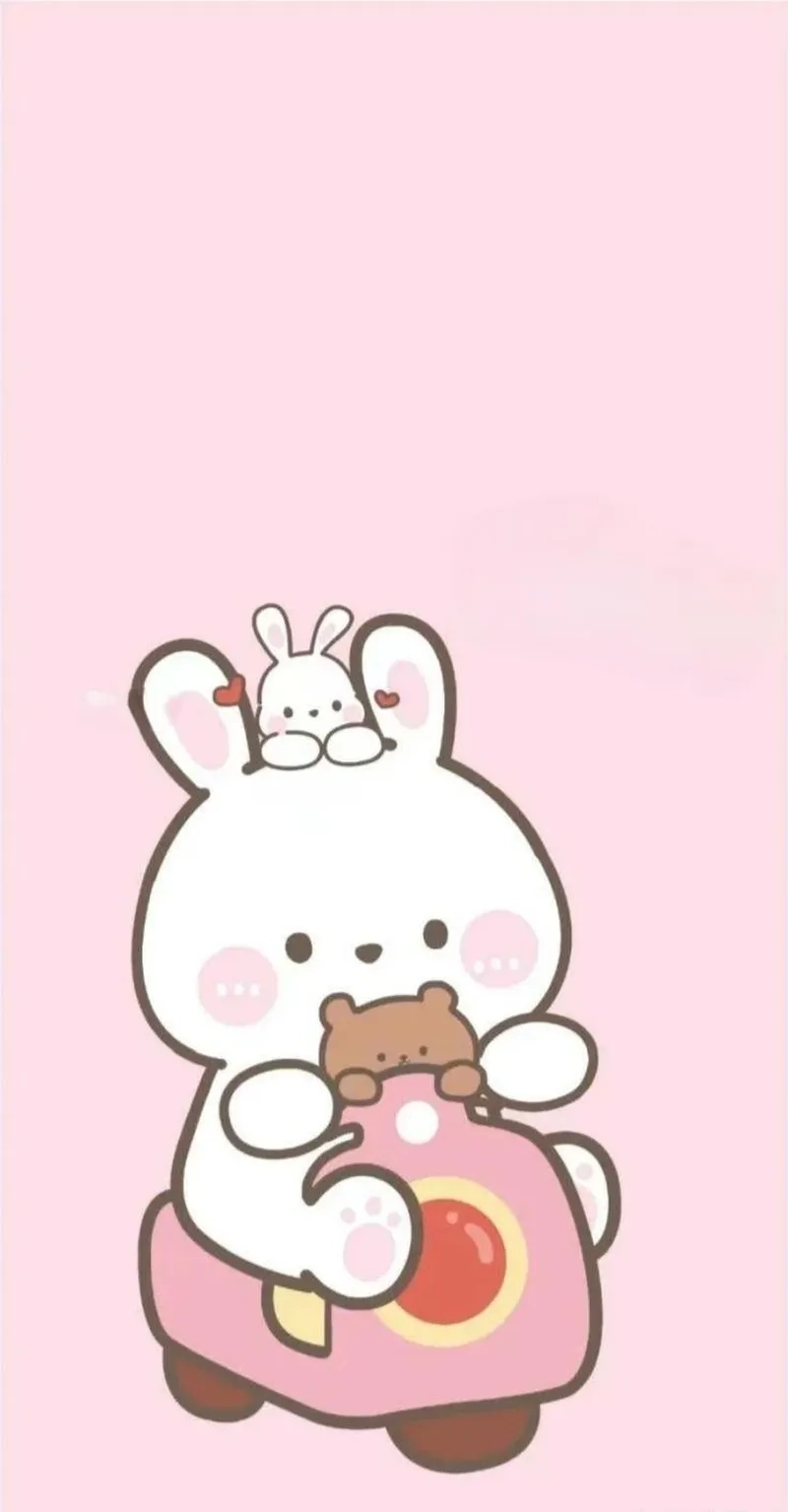 Ngắm con thỏ hoạt hình cute khiến bạn yêu từ cái nhìn đầu