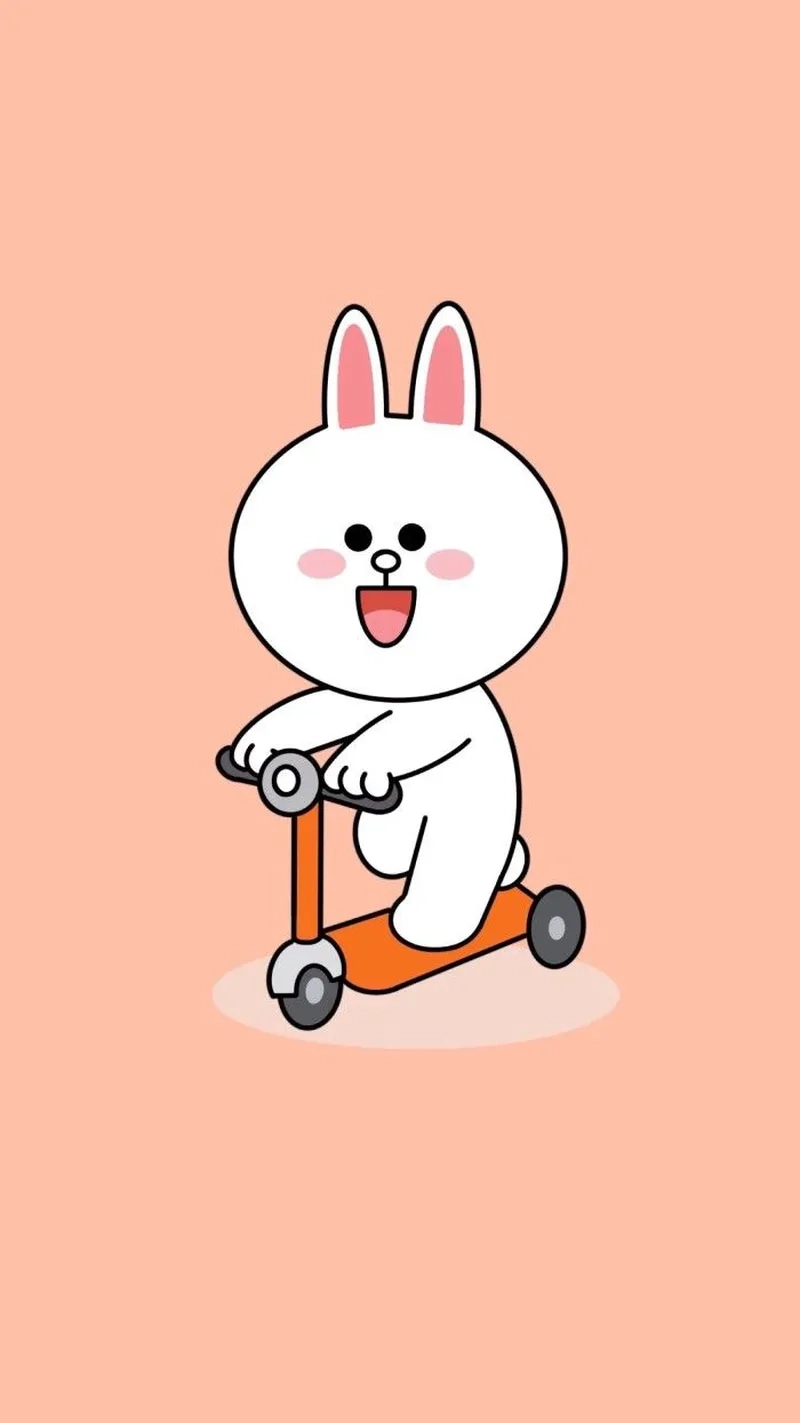 Tải hình chú thỏ cute để làm mới giao diện màn hình