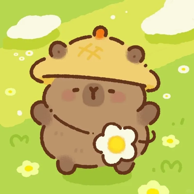 Học cách vẽ capybara chibi để tạo hình chú capybara dễ thương