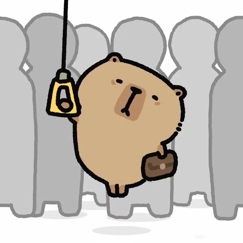 Hình ảnh capybara cute chibi và bộ sưu tập hình siêu cute