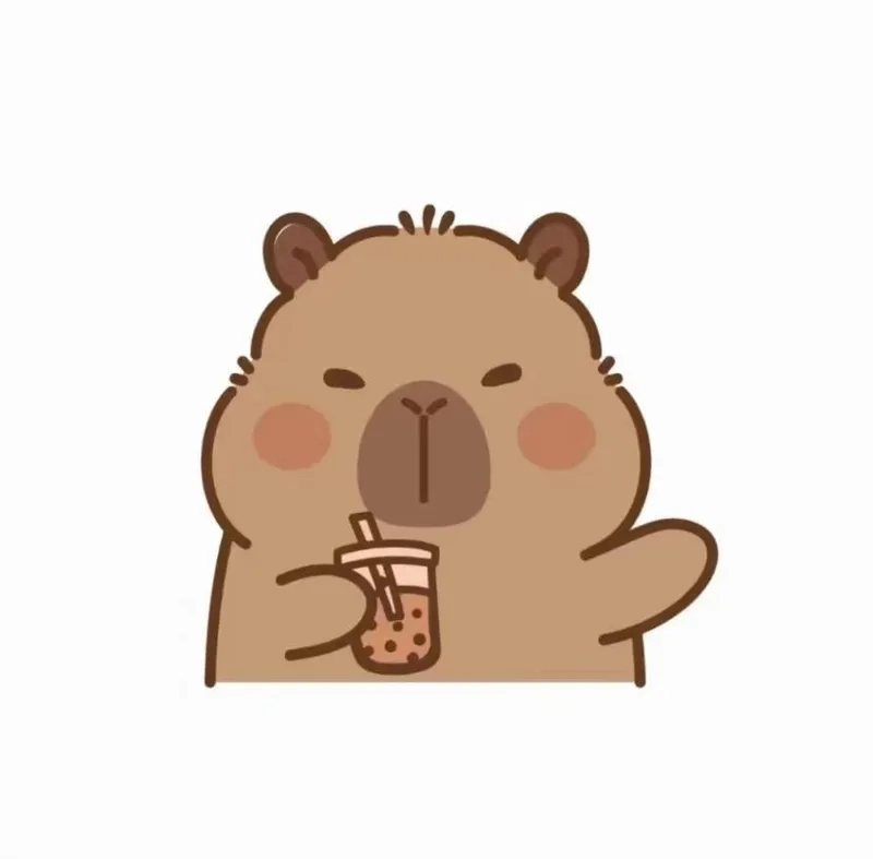 Capybara chibi vô tri và những biểu cảm hài hước gây sốt