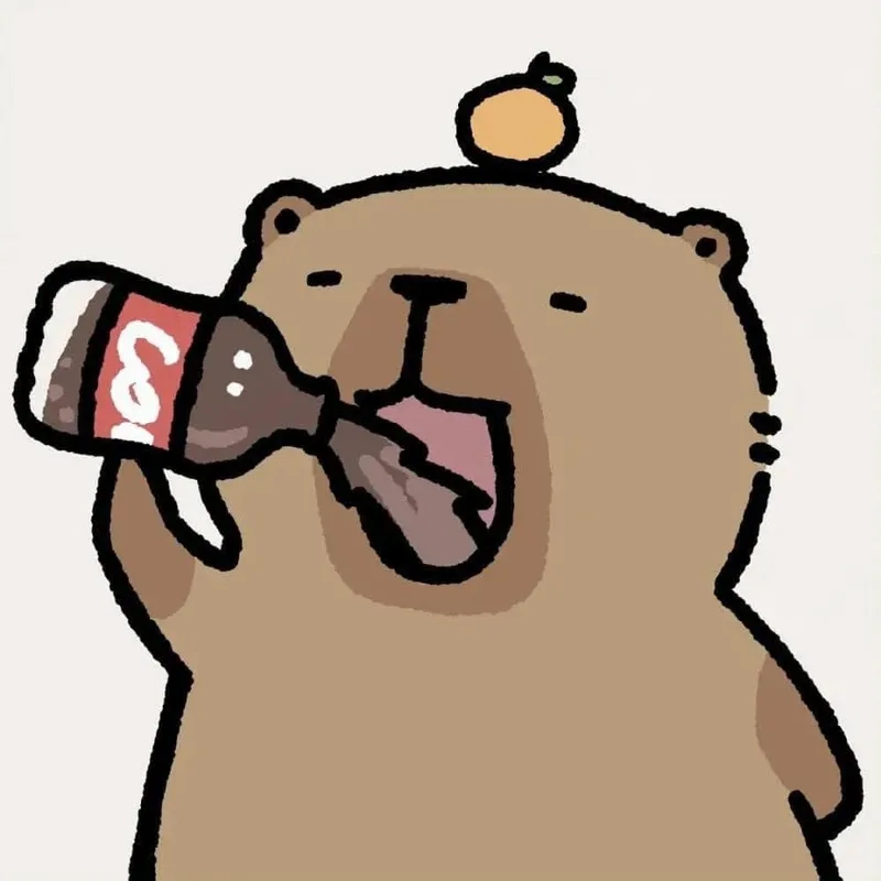 Cute chibi hình nền capybara cute chibi làm đẹp màn hình