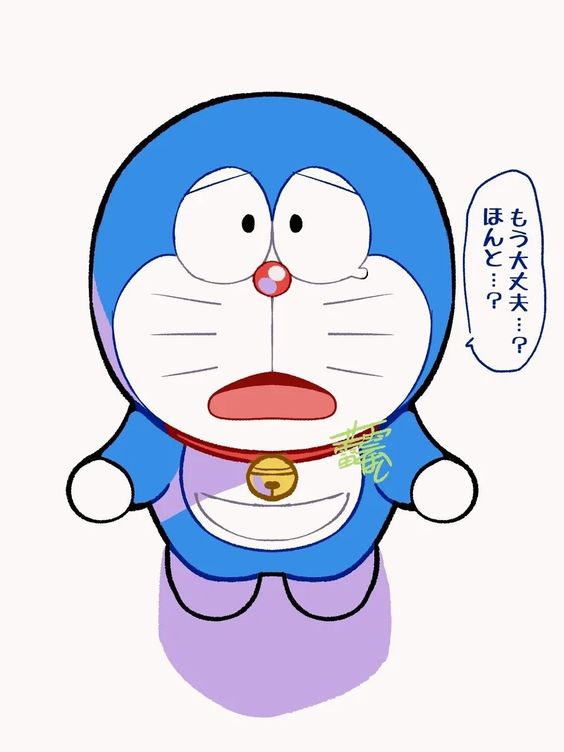 Tạo điểm nhấn với Doraemon cute chibi cho bài quảng cáo