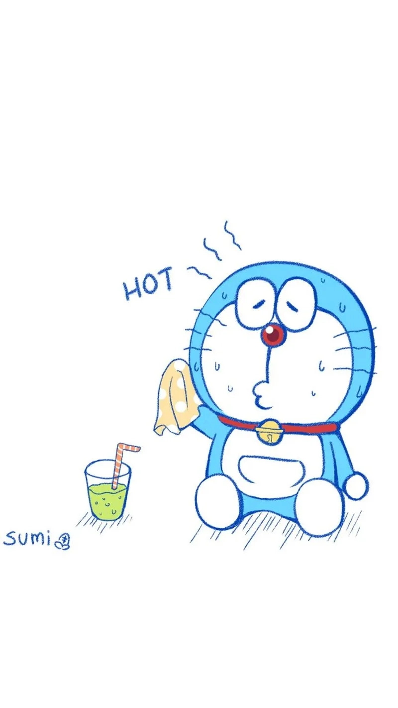 Khám phá hình Doraemon chibi cho bài đăng mạng xã hội