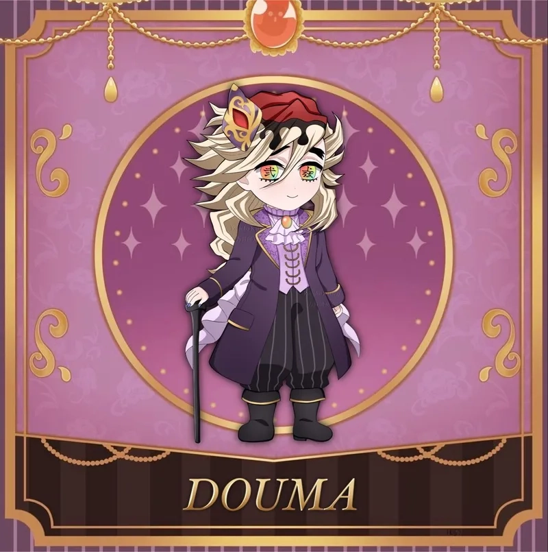Douma chibi cute làm tan chảy trái tim fan Demon Slayer