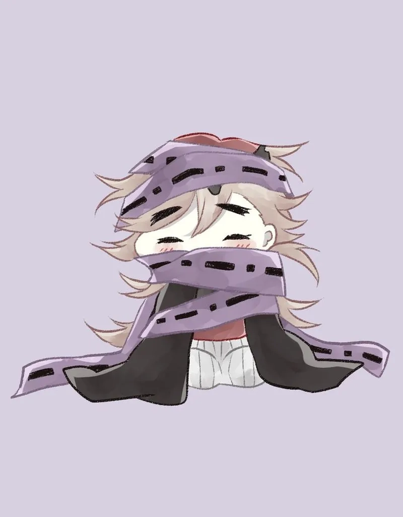 Doma Douma chibi cute và phong cách vẽ đáng yêu