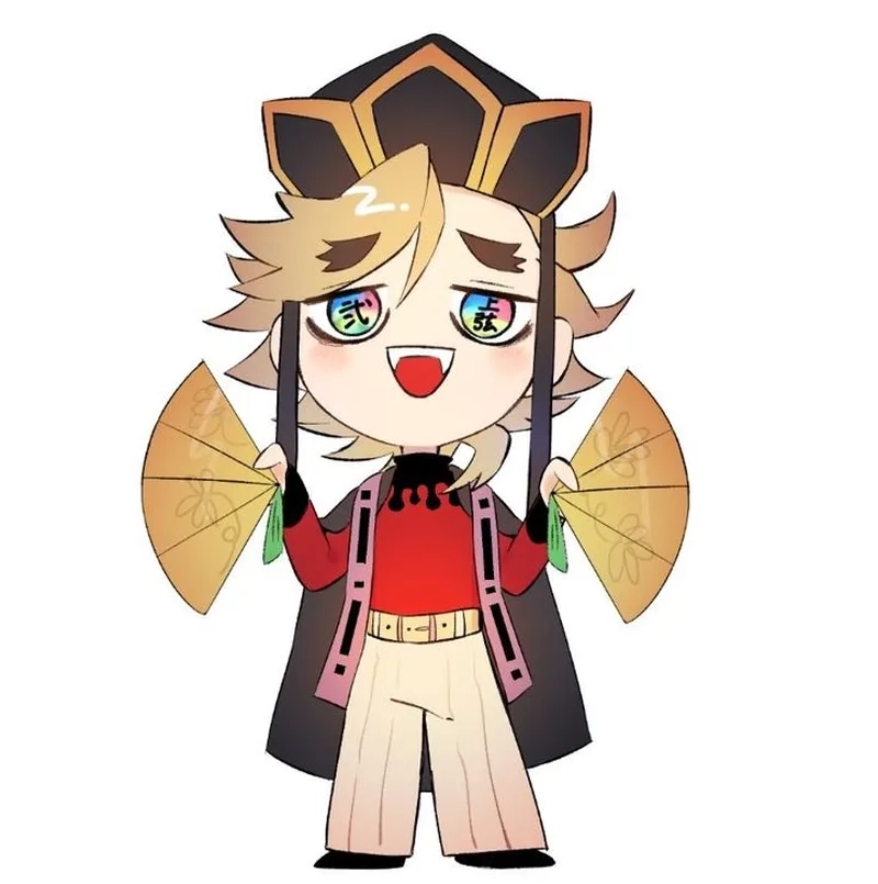 Douma Demon Slayer chibi và phong cách chibi chính thức