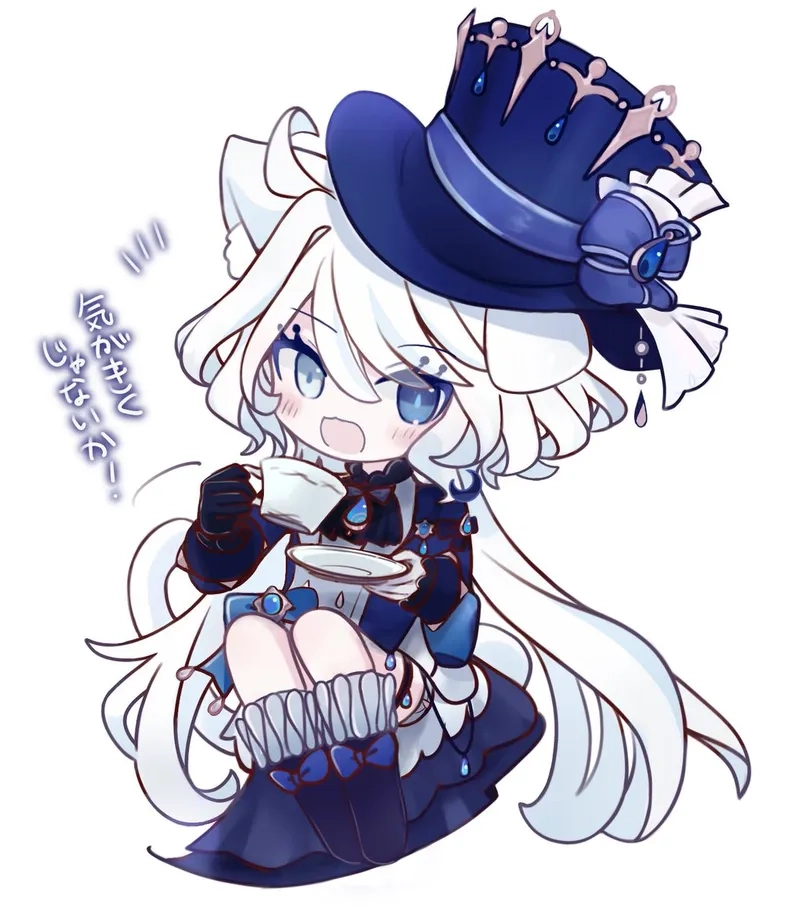Tải Furina chibi dance gif để chia sẻ khoảnh khắc vui nhộn