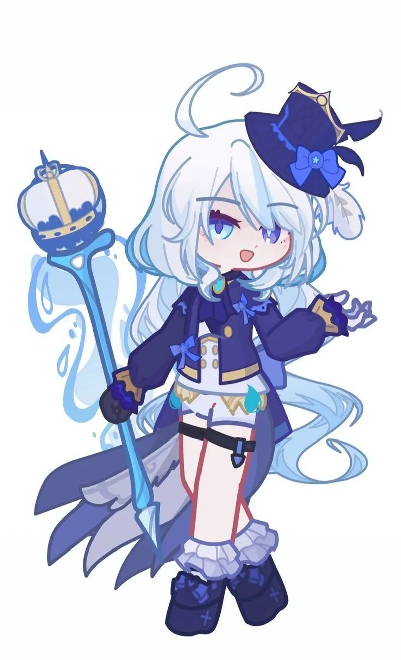 Học cách tạo Furina chibi drawing để khoe tài năng hội họa