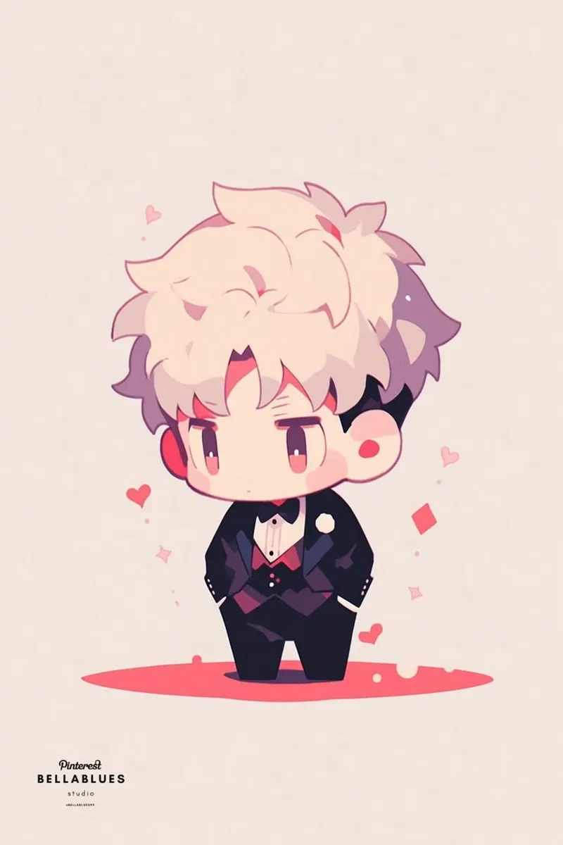 Hướng dẫn cách vẽ Gojo chibi cute để làm mới thiết kế