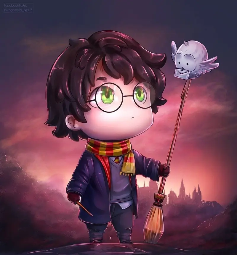 Tải Harry Potter chibi svg để tạo thiết kế chuyên nghiệp