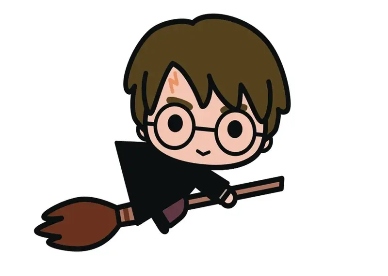 Tải hình nền Harry Potter chibi để làm mới giao diện