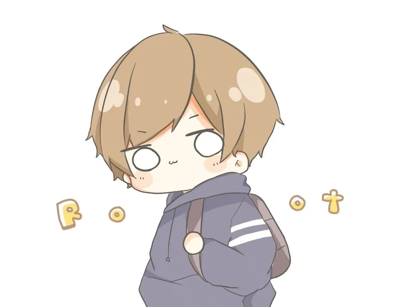 Tải hình ảnh chibi nam cute để làm hình nền siêu đáng yêu