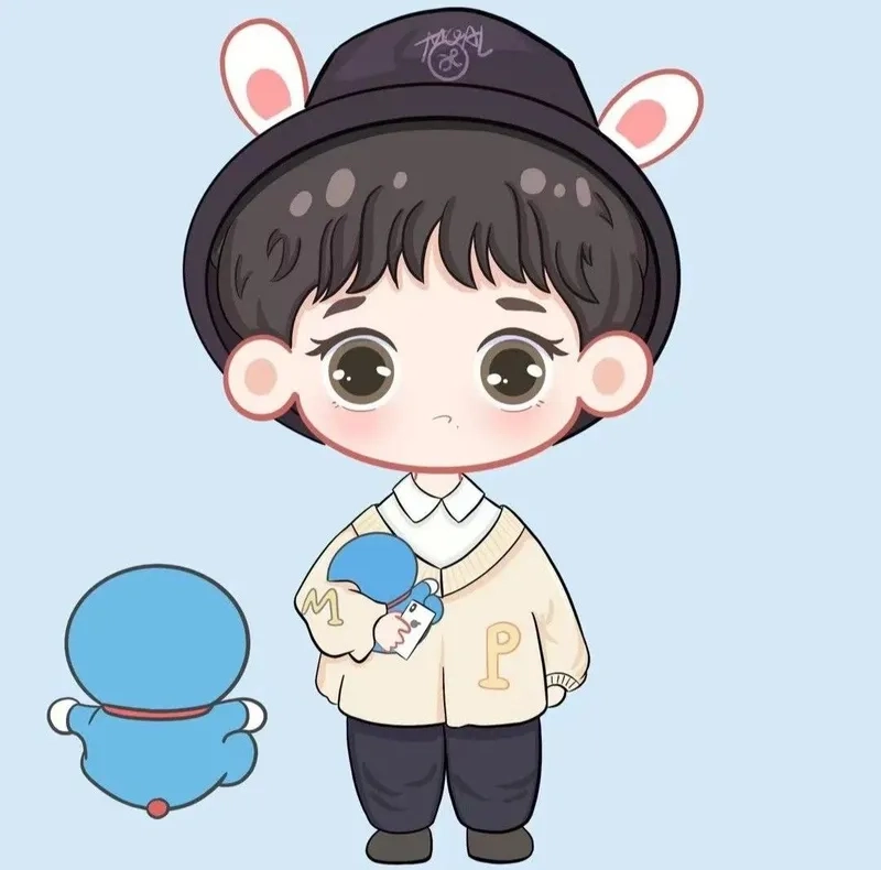Chibi nam cute với hình ảnh siêu dễ thương cho fan anime