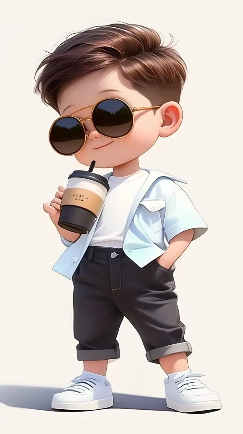Hình anime nam chibi mang đến phong cách nhỏ gọn đáng yêu