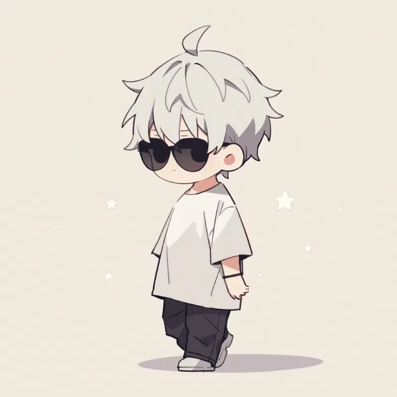 Hình ảnh anime chibi cute nam khiến trái tim fan tan chảy