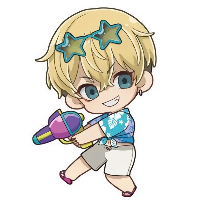 Ảnh anime chibi nam làm nổi bật phong cách anime độc đáo